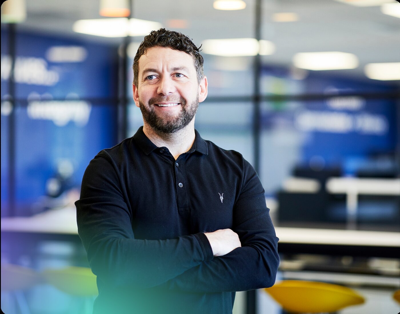 BCN team member in the Manchester office